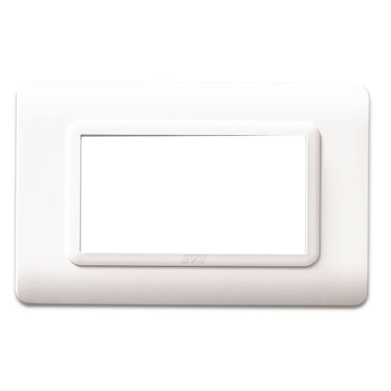 Placca TECN.44 Bianco RAL9010 3M\4M\7M AVE44PY03B Placca TECN.44 Bianco RAL9010 3M\4M\7M AVE44PY03B